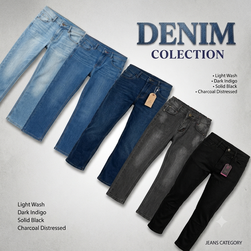 JEANS PANTS DENIM