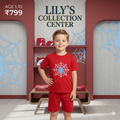 Boys Cotton Jersey Nicker & Shirt Twin Set (Age 1–10) – Soft & Comfortable Summer Wear
