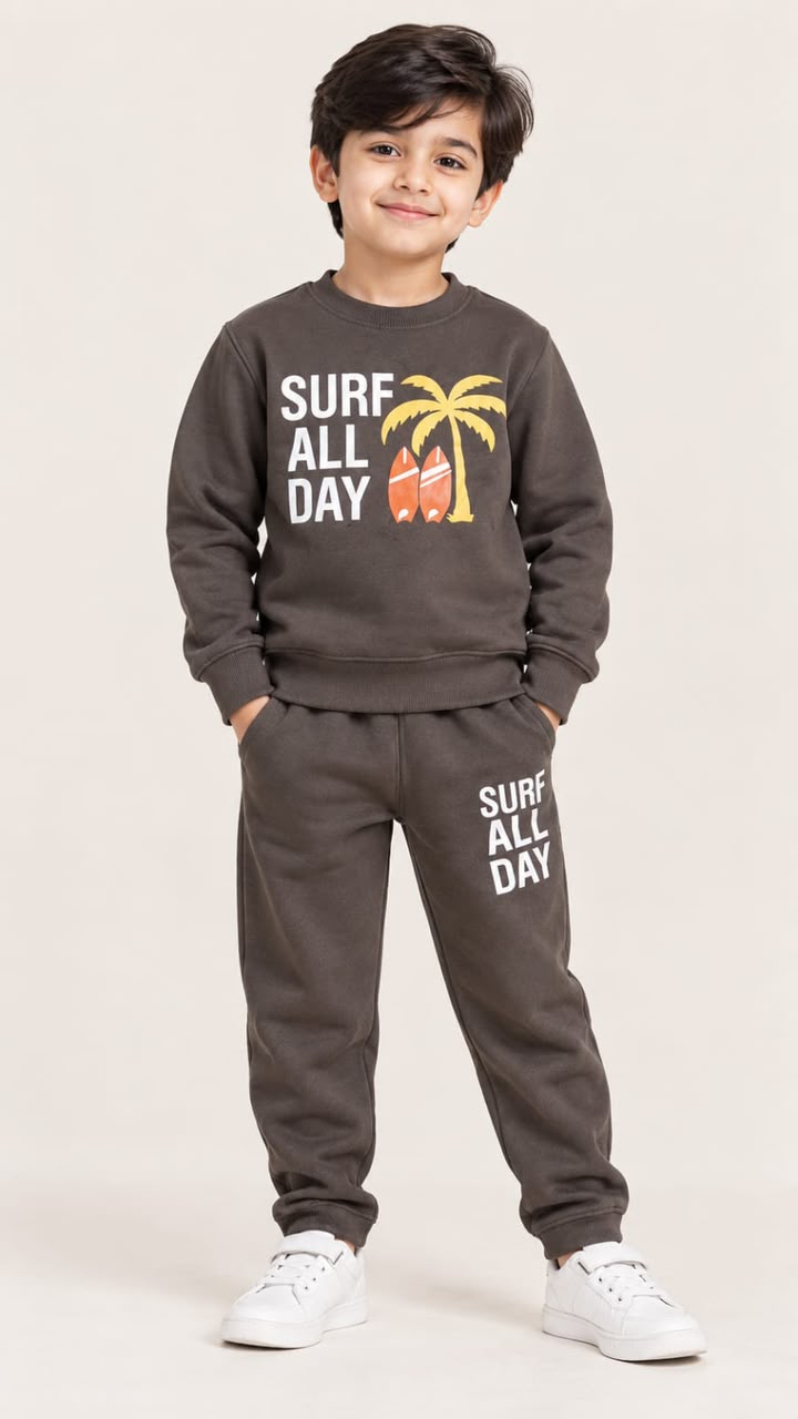 Kids Fleece Tracksuit for Boys & Girls | Ages 1–10 Years