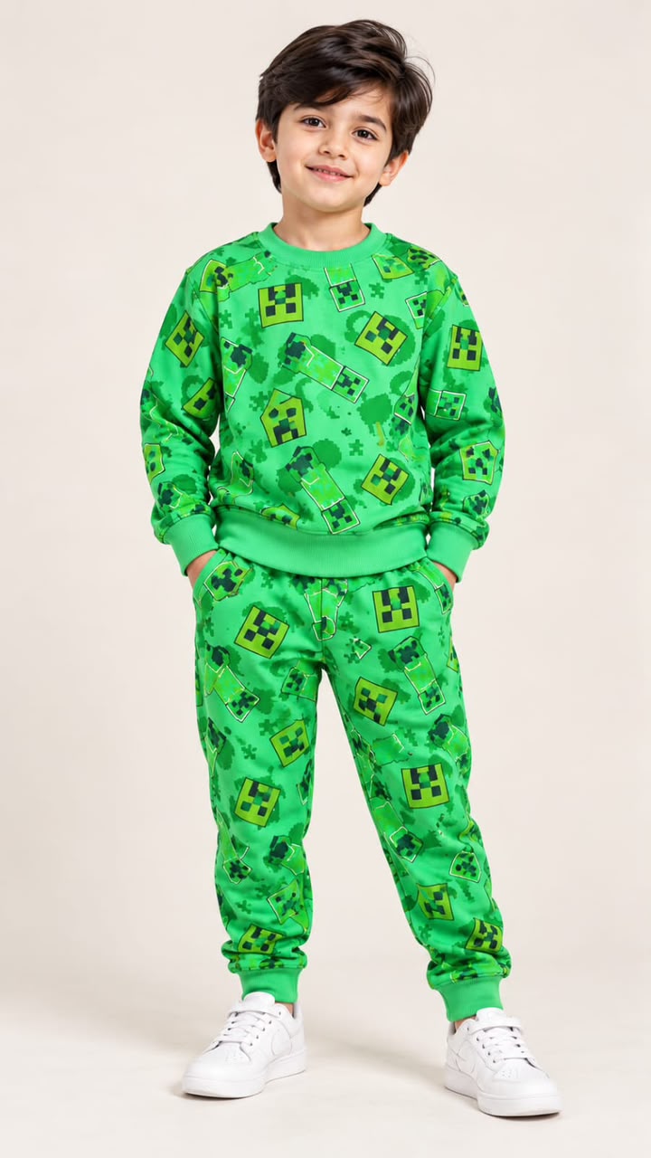 Kids Fleece Tracksuit for Boys & Girls | Ages 1–10 Years