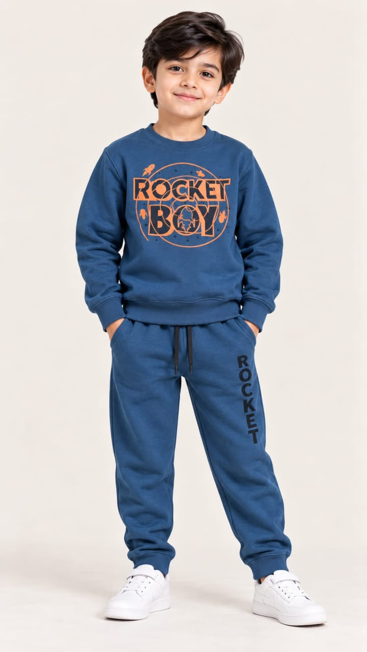 Kids Fleece Tracksuit for Boys & Girls | Ages 1–10 Years
