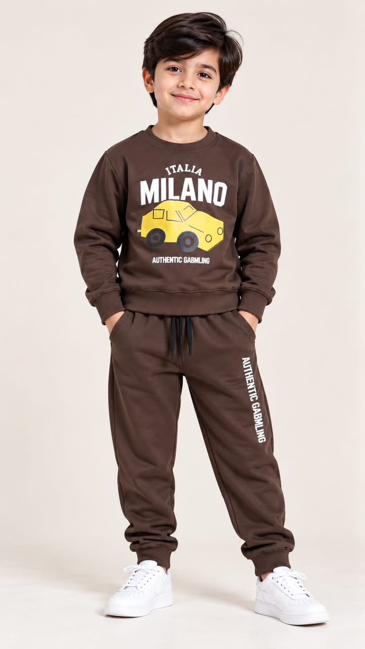 Kids Fleece Tracksuit for Boys & Girls | Ages 1–10 Years