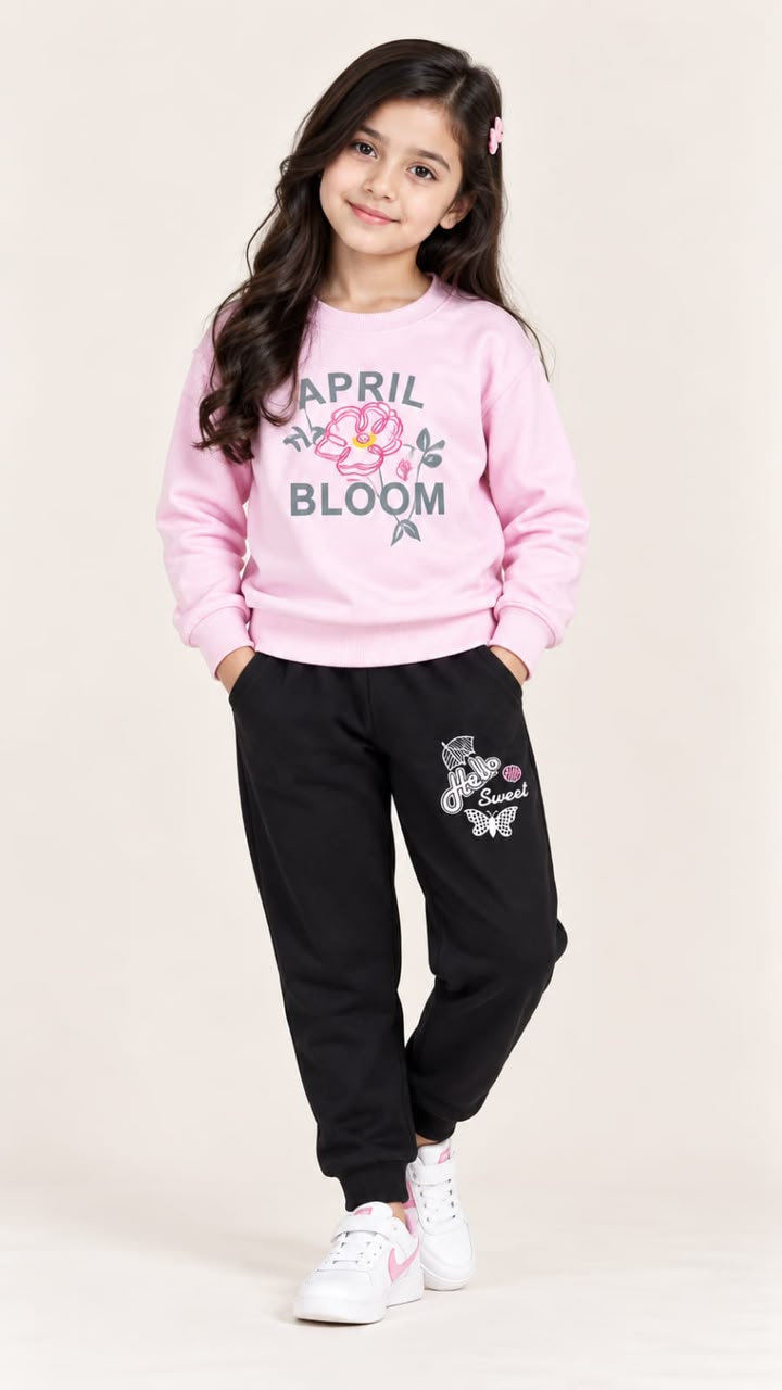 Kids Fleece Tracksuit for Boys & Girls | Ages 1–10 Years