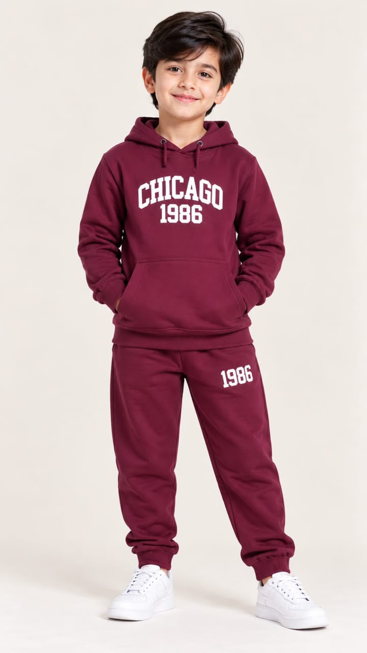 Kids Fleece Tracksuit for Boys & Girls | Ages 1–10 Years