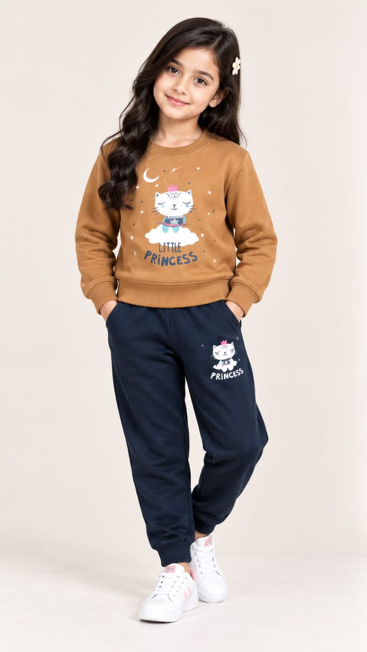 Kids Fleece Tracksuit for Boys & Girls | Ages 1–10 Years