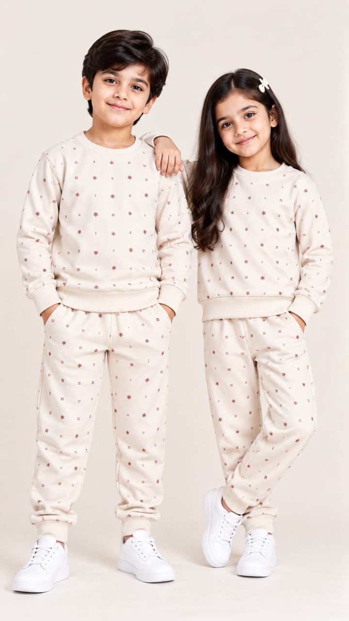 Kids Fleece Tracksuit for Boys & Girls | Ages 1–10 Years