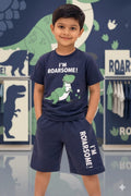 Boys Cotton Jersey Nicker & Shirt Twin Set (Age 1–10) – Soft & Comfortable Summer Wear