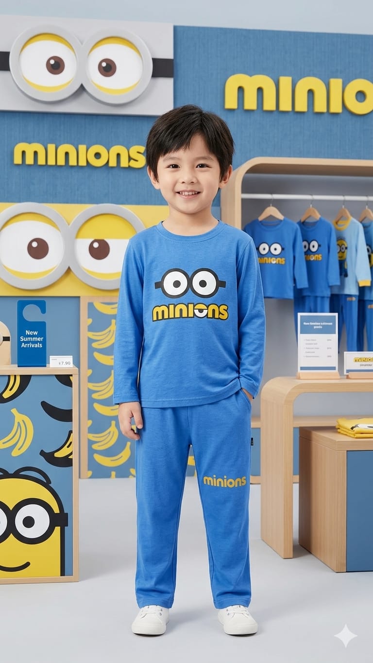 Boys Cotton Jersey Tracksuit (Age 1–8) – Soft, Comfortable & Everyday Wear