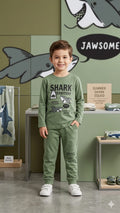 Boys Cotton Jersey Tracksuit (Age 1–8) – Soft, Comfortable & Everyday Wear