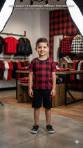 Boys Cotton Jersey Nicker & Shirt Twin Set (Age 1–10) – Soft & Comfortable Summer Wear