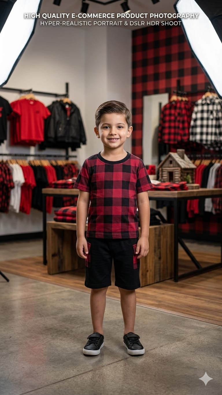 Boys Cotton Jersey Nicker & Shirt Twin Set (Age 1–10) – Soft & Comfortable Summer Wear
