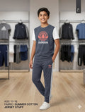 Boys Cotton Jersey Tracksuit (Age 11–16) – Soft, Comfortable & Everyday Wear