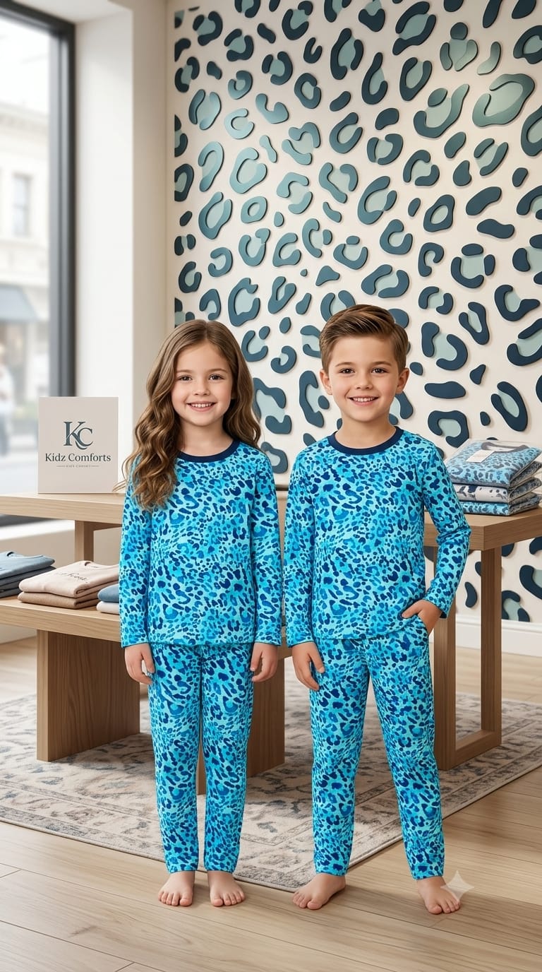 Kids Soft Cotton Night Suit – Comfortable Sleepwear Set