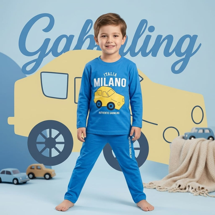 Boys Cotton Jersey Tracksuit (Age 1–8) – Soft, Comfortable & Everyday Wear