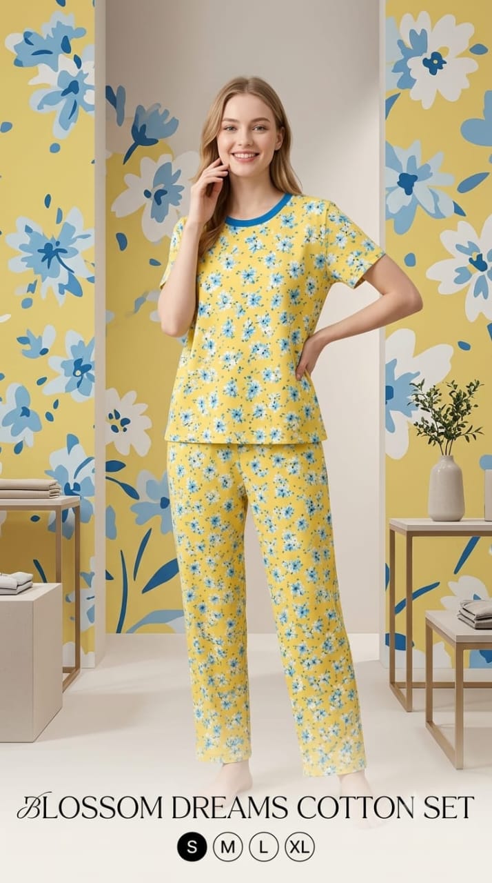 Women's Soft Cotton Nightdress | Comfortable Sleepwear for Ladies