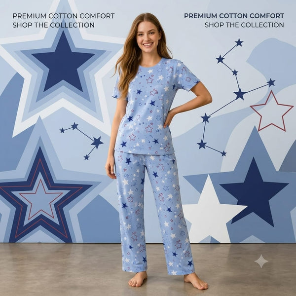 Women's Soft Cotton Nightdress | Comfortable Sleepwear for Ladies