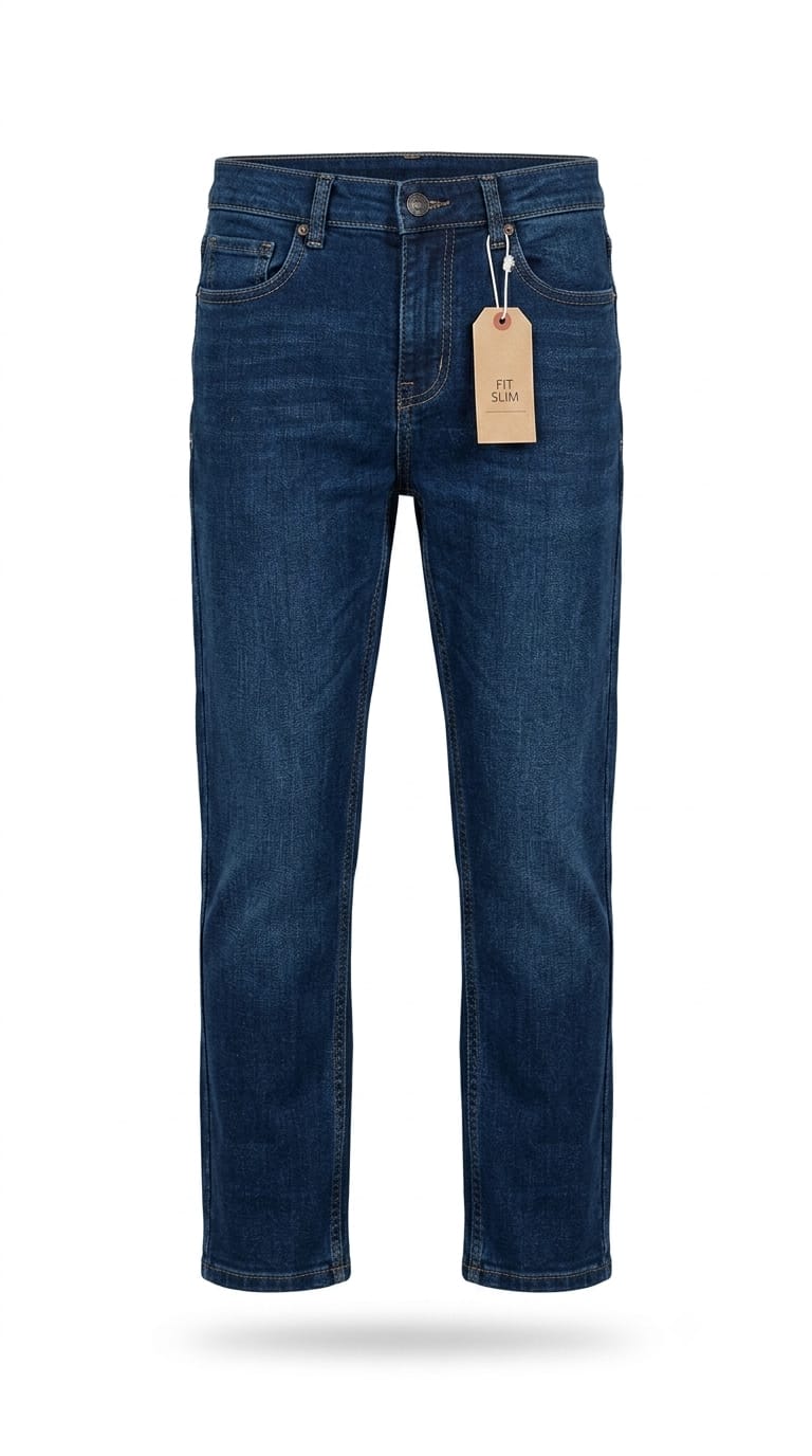 Kids Premium Denim Jeans Pants – Soft & Comfortable  Strechable Fit - Dark blue