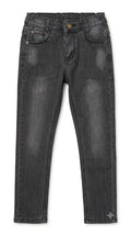 Kids Premium Denim Jeans Pants – Soft & Comfortable  Strechable Fit - Charcoal gray