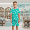 Boys Cotton Jersey Nicker & Shirt Twin Set (Age 1–10) – Soft & Comfortable Summer Wear